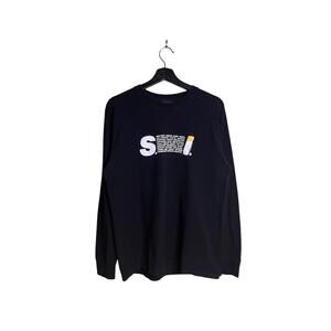 Stussy x Issey Miyake City Logo Long Sleeve T-Shirt Black M